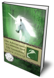 The Adventures of Crimson and the Guardian Fantasy Book for 8 - 10 year olds