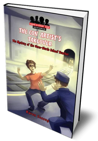The Con Artist's Takeover Mystery Book Cover