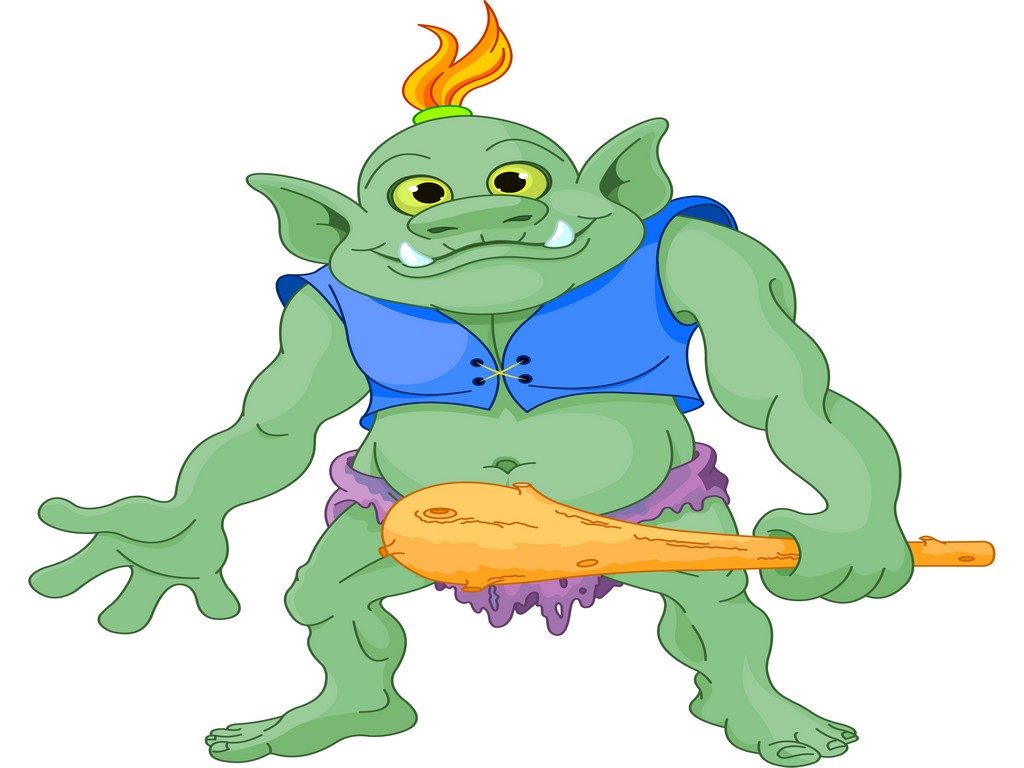 Children's Short Story: Push the Troll
