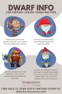 Dwarf Facts—Sheet for Creative Writing for Students