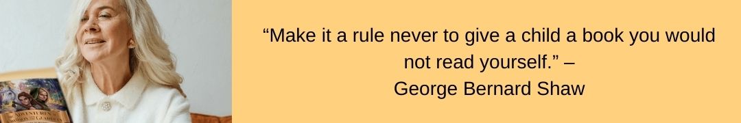 Reading Quote by Reasons to Read: Inspirational Quote by George Bernard Shaw- Click to View Book in Photo