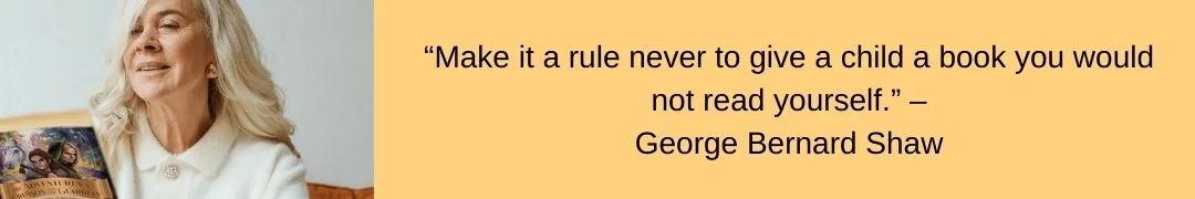Reading Quote by Reasons to Read: Inspirational Quote by George Bernard Shaw- Click to View Book in Photo