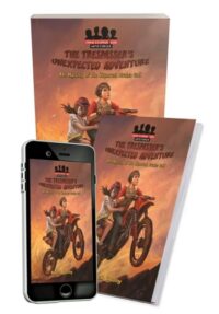 The Trespasser's Unexpected Adventure Mystery Story is available in paperback, eBook and hardcover.