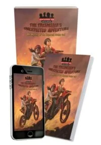 The Trespasser's Unexpected Adventure Mystery Story is available in paperback, eBook and hardcover.