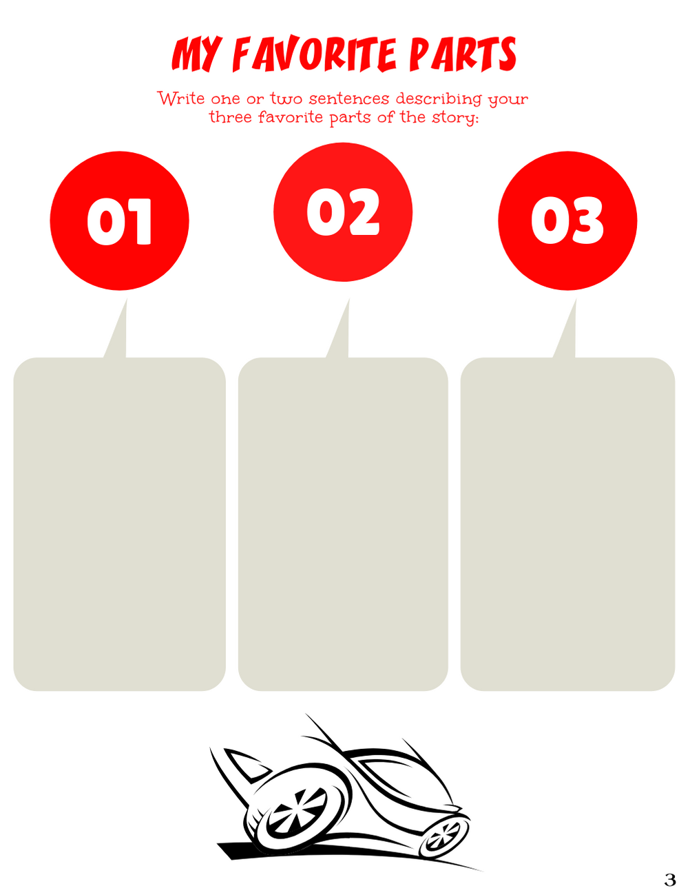 Kids Mystery Book Report Template