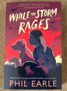 While the Storm Rages Book Cover- middlegrade read