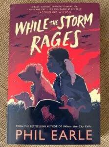 While the Storm Rages Book Cover- middlegrade read
