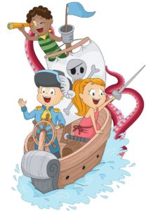 Sea Monsters and Pirates